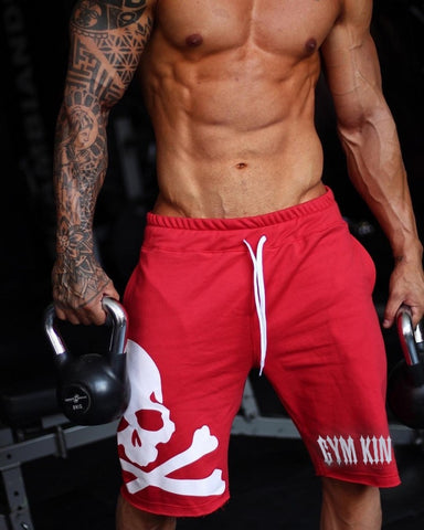 Image of New Cotton Skull Shorts