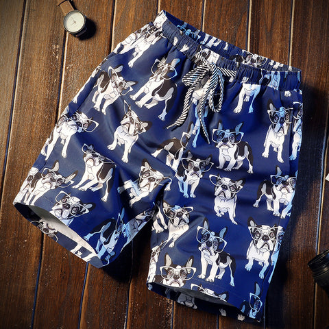 Image of Men short 16 Style Shorts Men Summer Beachwear Print Quick Dry Short Trousers Causal Drawstring Sportwear Male Shorts Plus Size