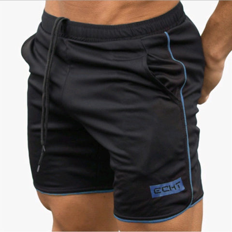 Image of Neue Männer Fitness Bodybuilding Shorts Mann Sommer Workout Männlichen Atmungsaktives Mesh Schnell Trocknend Sportswear Jogger Strand Kurze Hosen