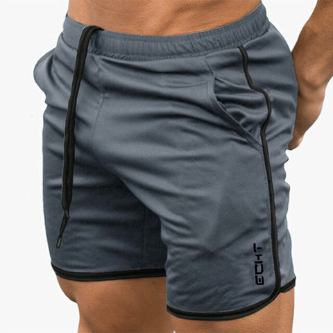 Image of Neue Männer Fitness Bodybuilding Shorts Mann Sommer Workout Männlichen Atmungsaktives Mesh Schnell Trocknend Sportswear Jogger Strand Kurze Hosen